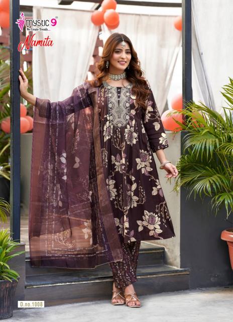 Mystic9 namita vol 1 catologue kurti wholesale